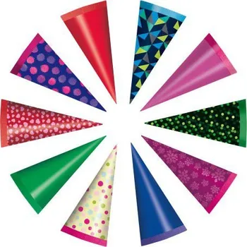 Kornout pro prvňáčky Školní kornout 15cm,kulatý - Manta