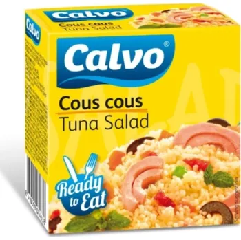konzervovaná ryba Calvo Cous cous salát s tuňákem 150g 150g