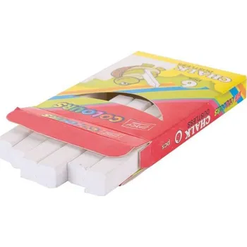 Bílá křída tabulová 6ks