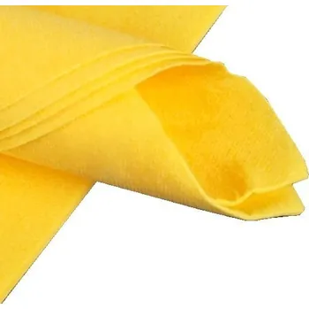 Papírový ubrousek Ubrousky Dunisoft 40x40 - žlutá, 5ks