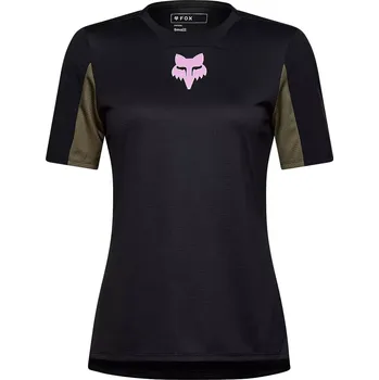 cyklistický dres Dámský cyklistický dres FOX W Defend SS Jersey Park Black 33444-001 25/26 L