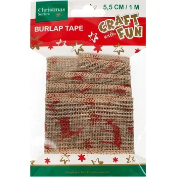 Stuha Ozdobná stuha 5,5 cm/1m