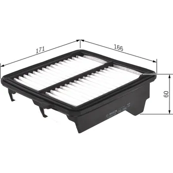 Vzduchový filtr Vzduchový filtr BOSCH F 026 400 223