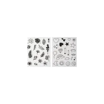 Dětské razítko Mix motivů - gumová razítka na pěnovce sada