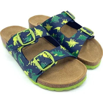 Chlapecké pantofle Zdravotní pantofle Lico Bioline Universe - Dinosauři 560575 31, Vnitřní délka boty: 20,0 cm