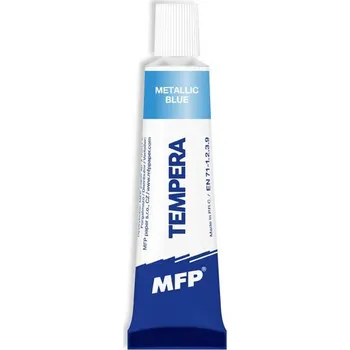 Speciální výtvarná barva temperové barvy 12ml METAL modrá 6300618