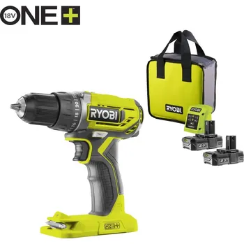 Ryobi 18V Akumulátorový vrtací šroubovák (2x2.0Ah) R18DD2-220S