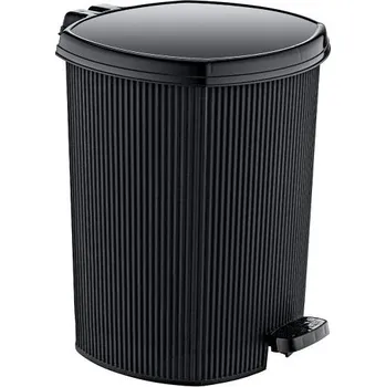 Odpadkový koš Koš odpadkový pedál 11l pruhy mix barev