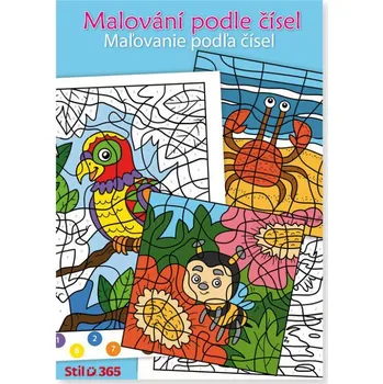 omalovánky Omalovánka A5 MALOVÁNÍ PODLE ČÍSEL