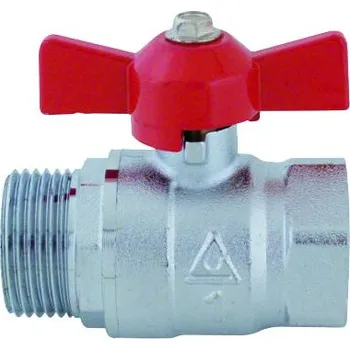 Vodovodní kohout Ventil kulový s motýlem 3/8" 1100 M MF