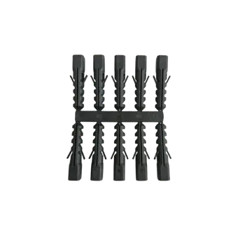 Hmoždinka Hranatá hmoždinka, pr.10mm - černá (10ks/arch)