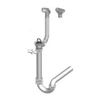 Sifon Sifon dřezový T- 727 PBZ DN40 s přepadem