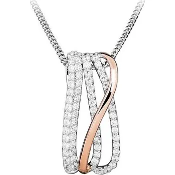 Přívěsek Přívěsek JVD SVLP0703SH8BK00 stříbrný