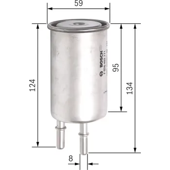 Palivový filtr Palivový filtr BOSCH F 026 403 771