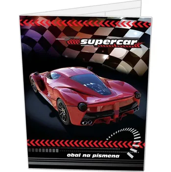 desky na sešit Desky na abecedu A4- SUPERCAR