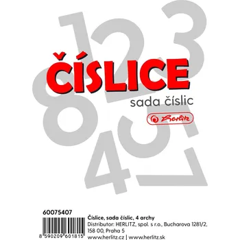 ČÍSLICE sada číslic