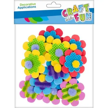 samolepka Dekorativní samolepici EVA květiny 463735