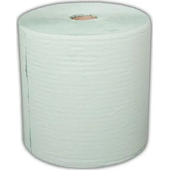 Papírový ručník Papírové ručníky ve velkých rolích - zelené