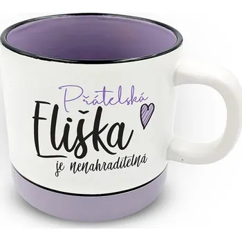 Nekupto Hrnek s potiskem 400 ml pastel - Eliška