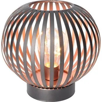 Lucerna Kovová lucerna se žárovkou WO3102 LED
