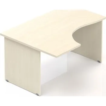 Psací stůl Ergonomický stůl Visio 140 x 100 cm, levý - javor