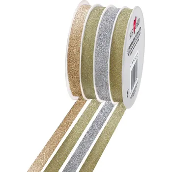 Stuha Stuha multi 4 x 10 mm x 3 m, glitrová
