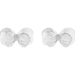 JAY Náušnice ve tvaru motýlů Wanda - stříbrné zapínání JAY-9082 Stříbrná