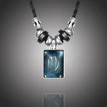 Náhrdelník Daniel Dawson Náhrdelník Vincent se znamením zvěrokruhu - 12 druhů NH1057/8 Černá Štír (24.10. - 22.11.)