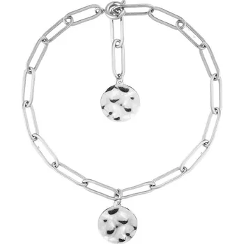 Náramek Manoki Ocelový náramek s medailonem Ivana, chirurgická ocel BA873 Stříbrná 20 cm