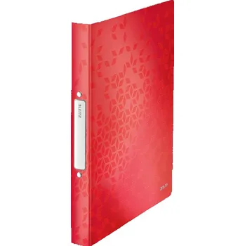 Desky s kroužkovou mechanikou Leitz WOW 2 kroužky červené 129915