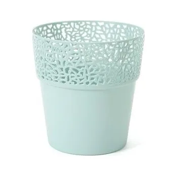 Květináč Obal na květiny ROSA sv.zelená 170 mm