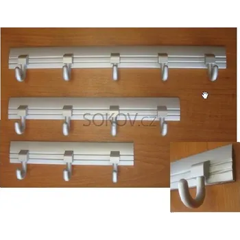 Věšák Věšák čtyřháček BRUNO Al 294 mm