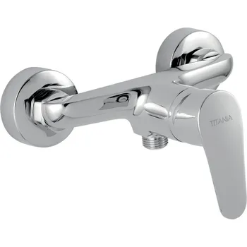 Vodovodní baterie Novaservis Sprchová baterie bez přísl.Titania Simply 150mm chrom 90161/1,0