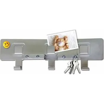 Věšák Věšák - panel na klíče D nerez ( 480x145x70)