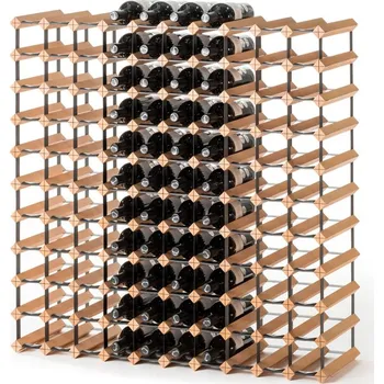 Stojan na víno RAXI Classix 3110X 110 lahví buk