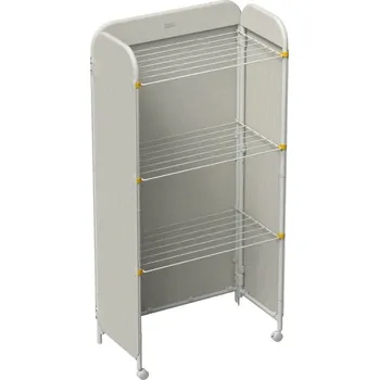 Odkapávač na nádobí Joseph Joseph Béžový třípatrový sušák Eclipse 150 x 74 cm