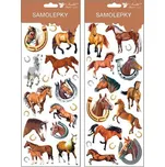 Samolepky 1258 koně 12x30cm