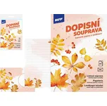 Dopisní papír barevný LUX 5+10 listy