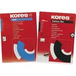 Uhlový papír Kores - 100 listů - modrý