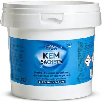 WC čistič WC sáčky Flow Kem Blue Sachets Varianta: 200 ks