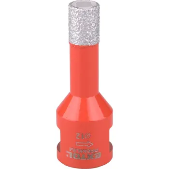 Vrták Korunka vykružovací diamantová, O 12mm, závit M14