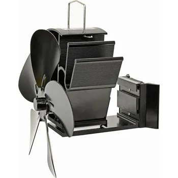 Krbový ventilátor Ventilátor na kamna magnetický