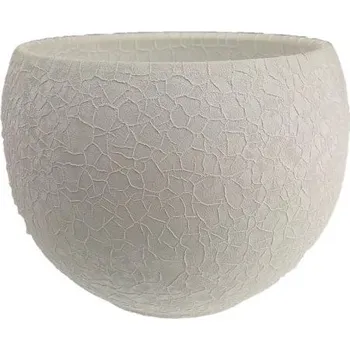 Květináč Obal LUNA LIZARD PR.20/16 CM bílý