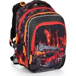 Školní tříkomorový batoh BETA 23 B Hasiči