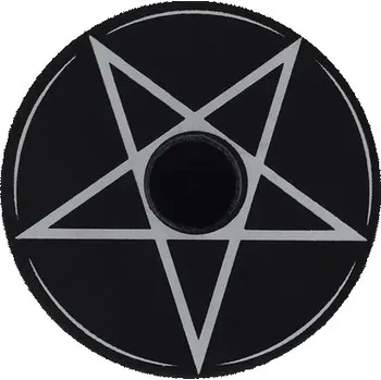 Svícen Spirit of Equinox Magic Spell Candles Svícen pro magické svíčky (černý), 5 x 1,5 cm