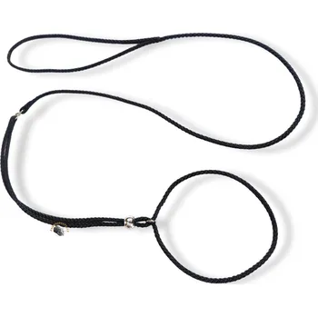 Vodítko pro psa Dinofashion Vodítko předváděcí nylon ČERNÉ 130cm/6mm