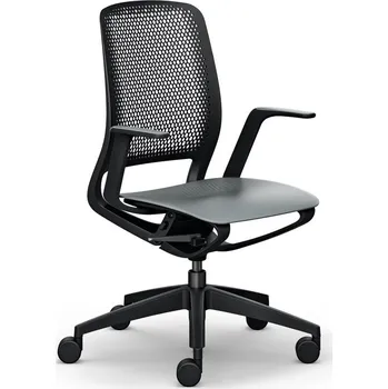 SEDUS kancelářská židle se:motion em-101 černá TYP KOLEČEK: na tvrdý povrch