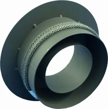 Kouřovod V.A.P.K. Redukce kouřová do keramického komínu s růžicí a těs. šňůrou 180/160