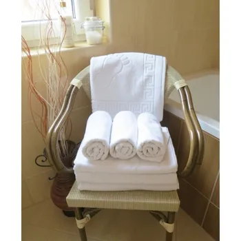 Koupelnová předložka HOTELOVÁ předložka 50x70 cm - bílá