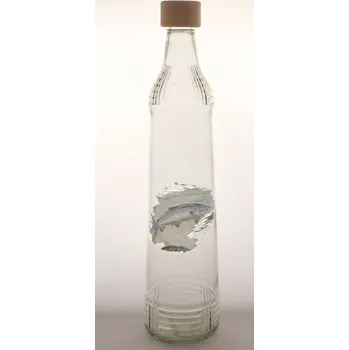 Láhev sklo VODKA 0,7 l RYBY
